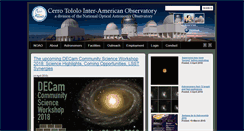 Desktop Screenshot of ctio.noao.edu